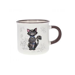 Hrnek na espresso BUG ART KOOKS Černá kočka
