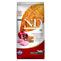 N&D Low Grain CAT Adult Chicken & Pomegranate 1,5kg