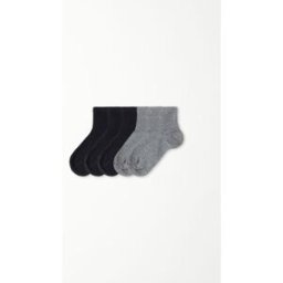 Tezenis 5 Párů Krátkých Dětských Ponožek z Lehké Bavlny Unisex Unisex Multicolor Größe 28-30