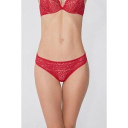 Tezenis Brazilky z Recyklované Bavlny Žena Cervená Größe L