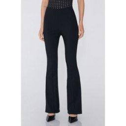 Tezenis Pantalone Flare in Tela Elasticizzata Žena Cerná Größe L