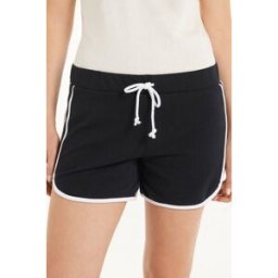 Tezenis Pipingové Teplákové Šortky Žena Cerná Größe L