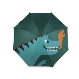 Dětský deštník jednorožec, dinosaurus, barva 4 zelená tmavá dinosaurus