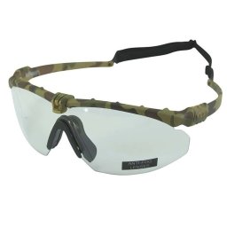 KOMBAT brýle RANGER CAMO rám ČIRÁ skla