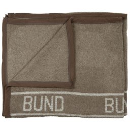 Bundeswehr deka vlněná BUND 220x130 hnědozelená
