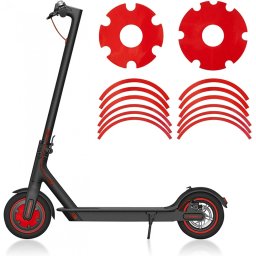 Polep motoru Xiaomi Mi Electric Scooter 3/2/1S/Essential/Pro/Pro 2 - Červený
