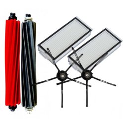 6ks HEPA filtry a kartáče pro ROBOROCK Q5 Pro/Plus, Roborock Q8 Max/Plus, sada