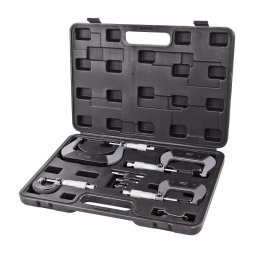 DEMA Mikrometre 0 - 100 mm, 4-dílná sada 94184D