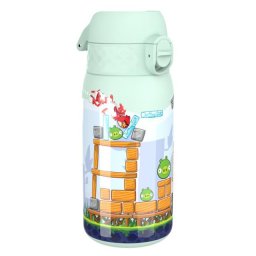 Nerezová láhev ion8 Leak Proof Angry Birds Game Level, 400 ml
