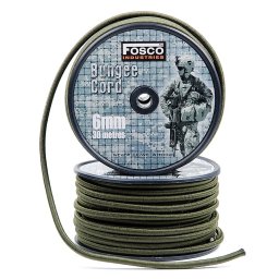 FOSCO šňůra/gumicuk ø 6 mm / 30 m BUNGEE