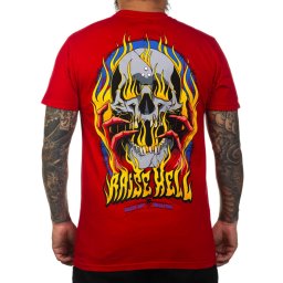 tričko pánské SULLEN - PREMIUM - RAISE HELL - RED - SCM5202_RD