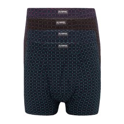 Maxim - nadměrné boxerky z bambusu FM6717 - 4bal. 4XL vícebarevná