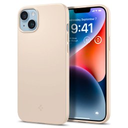 Pouzdro Spigen Thin Fit Apple iPhone 14 Plus - Béžové