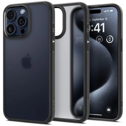 Pouzdro Spigen Ultra Hybrid iPhone 15 Pro Max - Frost Black