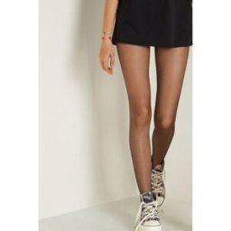 Tezenis 2 Páry Super Krycích 8 Denových Punčocháčů Žena Cerná Größe M