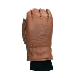 Rukavice zimní OUTDOOR kožené HNĚDÉ vel. S