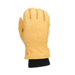 Rukavice zimní OUTDOOR kožené PÍSKOVÉ vel. S