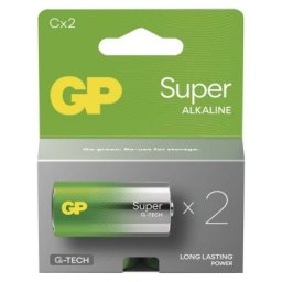 Alkalická baterie GP Super C, LR14, 2 ks
