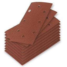 DEMA Brusný papír pro vibrační brusku 93x185 mm K80, 10 ks 15902D