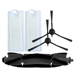 5ks Kartáče a HEPA filtry pro ROWENTA X-Plorer S65, S70+, S75s, S135, S140, S275, S280 a další, sada