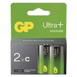 Alkalická baterie GP Ultra Plus C (LR14), 2 ks