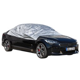 DEMA Ochranná plachta na auto, pologaráž pro kombi 292x147x61 cm 24463D