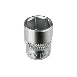 DEMA Nástrčný klíč / ořech krátký 16 mm 3/8" 22921D