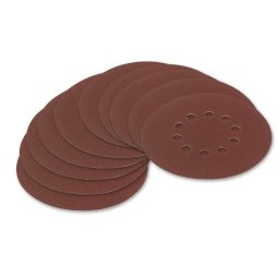 DEMA Brusný papír pro excentrickou brusku 225 mm P100, 10 ks 22703D