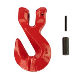 DEMA Řetězový hák s pojistkou na řetěz 7/8 mm, třída 8 23504D