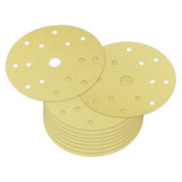 DEMA Brusný papír pro excentrickou brusku 150 mm P100, 10 ks 22527D