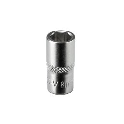 DEMA Nástrčný klíč / ořech krátký 8 mm 1/4" 22881D