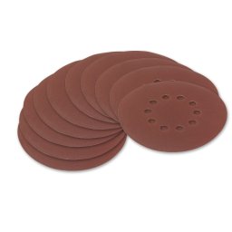 DEMA Brusný papír pro excentrickou brusku 225 mm P220, 10 ks 22706D