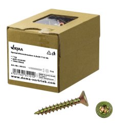 DEMA Šrouby do dřevotřísky plný závit 3,5x20 T10, 1 kg 35101D