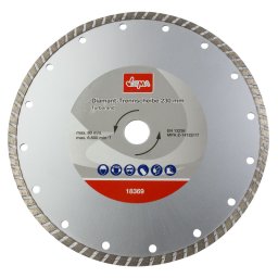 DEMA Diamantový řezný kotouč Turbo 230 mm DDT230T 18369D
