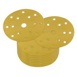 DEMA Brusný papír pro excentrickou brusku 150 mm P240, 10 ks 22531D