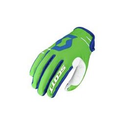Rukavice Scott 350 DIRT white/blue -XL