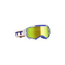 Brýle Scott FURY white/blue yellow chrome