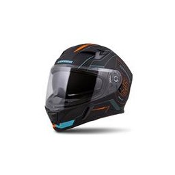 Helma CASSIDA Integral 3.0 Turbohead črn/or/mo -XL