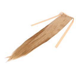 Vlasový příčesek s vlásenkou a stuhou, barva 1 blond