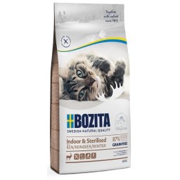 Bozita Indoor and Sterilised Reindeer GF 10 kg