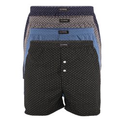 Bořek trenýrky bavlněné levně T431 - 4bal 3XL vícebarevná
