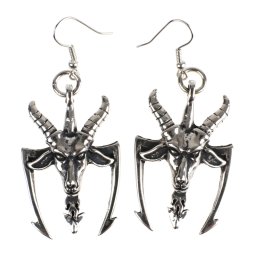 náušnice Baphomet - PSY561