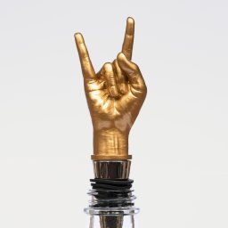 zátka na láhev SUCK UK - ROCK ON - GOLD - LK LUKROKBSG