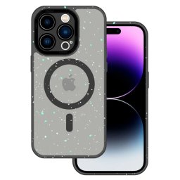Tel Protect Magnetic Splash Frosted Case iPhone 15 Pro Max - Černé