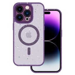 Tel Protect Magnetic Splash Frosted Case iPhone 15 Plus - Fialové