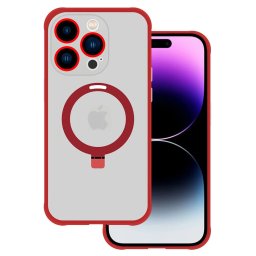 Pouzdro Tel Protect Magical MagSafe Stand iPhone 15 Plus - Červené