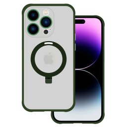 Tel Protect Magical MagSafe Stand Case iPhone 15 Plus - Zelené