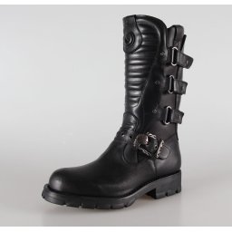 boty NEW ROCK - 7604-S1 - Itali Negro