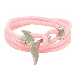Gaira® Náramek Stříbrná ploutev 3223, Barva růžová