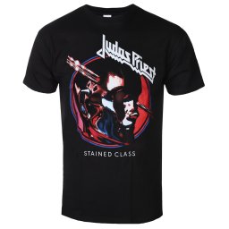 tričko pánské Judas Priest - Stained Class Album Circle - ROCK OFF - JPTEE25MB